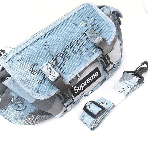 未使用品 シュプリーム SUPREME ☆AA☆Waist Bag Blue Chocolate Chip