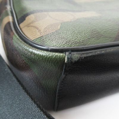 コーチ COACH シグネチャー カモフラ 迷彩 ショルダーバッグ かばん