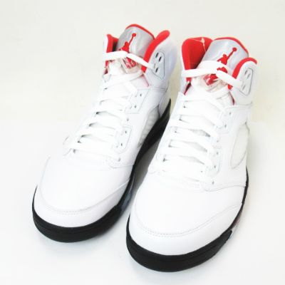 未使用品 ナイキ NIKE ☆AA☆AIR JORDAN 5 RETRO FIRE RED DA1911-102  