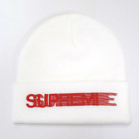 未使用品 シュプリーム SUPREME ☆AA☆20SS Motion Logo Beanie White