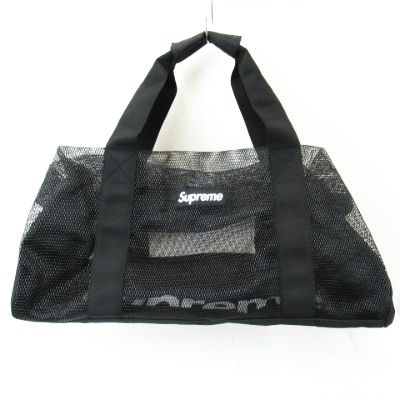 未使用品 シュプリーム SUPREME ☆AA☆20SS Big Duffle Bag Black 
