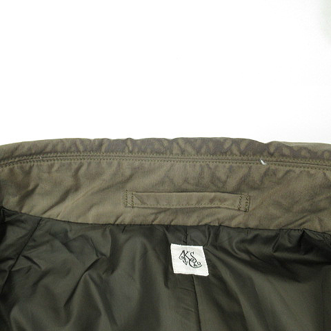キャプテン サンシャイン Kaptain Sunshine 19aw Ships別注 プリマロフトバルカラーコート Kssh9fco01 カーキ 38 メンズ 066 ベクトルパーク
