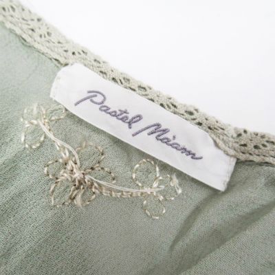 パステルマム Pastel Maam レース 刺繍 レーヨン ノースリーブ チュニック ワンピース 緑 ライトグリーン F レディース 066 ベクトルパーク パステルマム Pastel Maam レース 刺繍 レーヨン ノースリーブ チュニック ワンピース 緑 ライトグリーン F レディース 066 ベクトルパーク