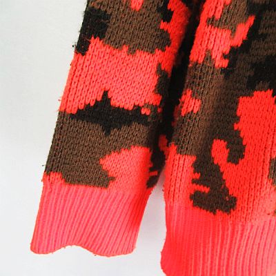 シュプリーム SUPREME ☆AA☆16AW Camo Sweater カモ 迷彩柄 クルー 