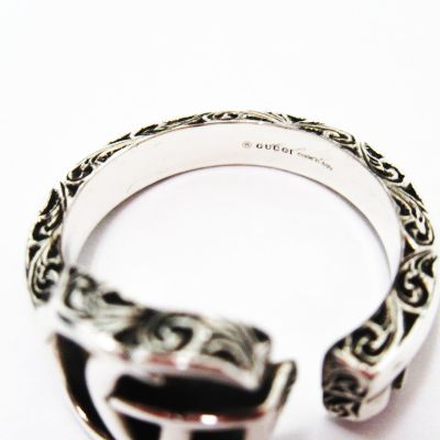 美品 グッチ リング ダブルG キーリング GUCCI 627760 J8400 Amazon.co.jp: [グッチ] リング アクセサリー 627760 J8400 0701