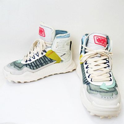 オフホワイト Off White Odsy 1000 オデッセイ ハイトップ ハイカットスニーカー 靴 Omia162s 白 ホワイト 42 メンズ 066 ベクトルパーク