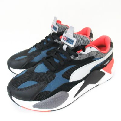 プーマ Puma ss Rs X3 パズル スニーカー 靴 07 Us9 27cm 黒 紺 オレンジ系 メンズ 066 ベクトルパーク