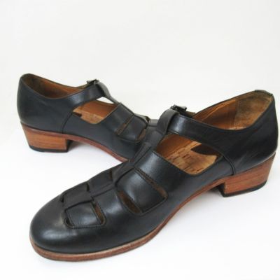 ポールスミス Paul Smith レザー グルカサンダル 黒 ブラック 41 1 2 メンズ 066 0107 ベクトルパーク