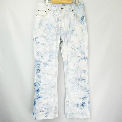 オフホワイト Off White ss Low Fit Jeans Extreme Bleach エクストリーム ブリーチ 加工 デニムパンツ 32 メンズ 066 ベクトルパーク