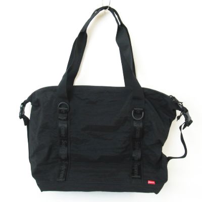 未使用品 シュプリーム SUPREME ☆AA☆20AW Zip Tote Bag Black ジップ 