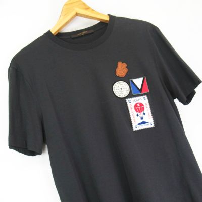 ルイヴィトン LOUIS VUITTON LVカップ ワッペン 半袖 Tシャツ 