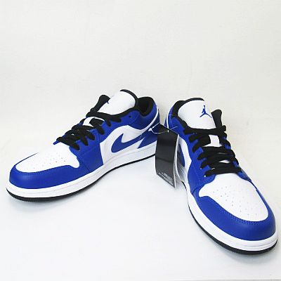 未使用品 ナイキ Nike Air Jordan 1 Low Game Royal Us9 5 27 5cm 124 エア ジョーダン 1 ロー ゲーム ロイヤル スニーカー 靴 青 白 メンズ 066 ベクトルパーク