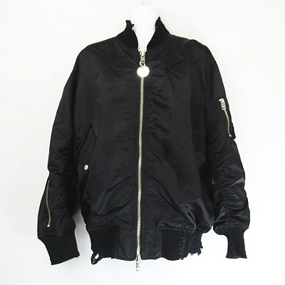 希少】DIESEL わかん ダブルジップMA1