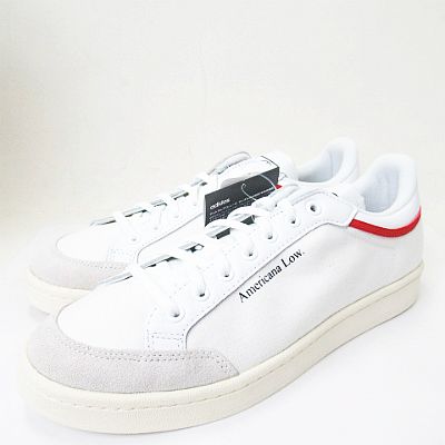 未使用品 アディダスオリジナルス adidas originals AMERICANA LOW EF6385 アメリカーナ ロー スニーカー 靴 白  ホワイト US9 1/2 27.5cm メンズ 066-202011110556 | ベクトルパーク