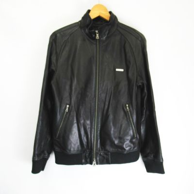 バーバリーブラックレーベル BURBERRY BLACK LABEL ラムレザー
