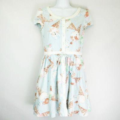 ミルク Milk Ice Cream Dress アイスクリーム ドレス ワンピース サックスブルー系 レディース 066 ベクトルパーク