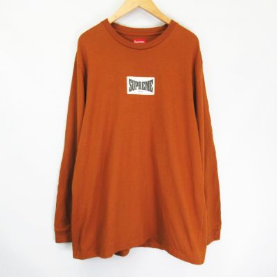 シュプリーム SUPREME ☆AA☆20AW Woven Label L/S Top ウーブン 