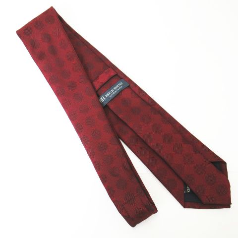 ブリックハウス By東京シャツ Brick House By Tokyo Shirts ハーリキンチェック ネクタイ ワインレッド系 メンズ 066 ベクトルパーク