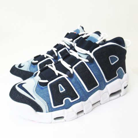未使用品 ナイキ NIKE Air More Uptempo 96 Denim CJ6125-100 US8 26cm 