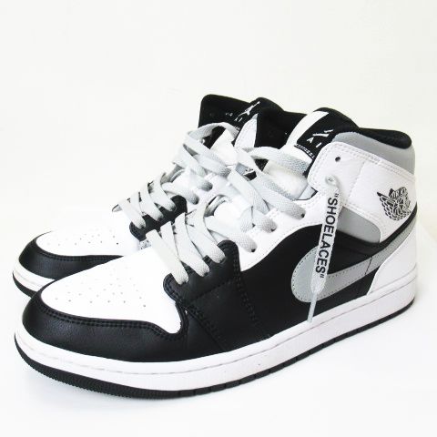 ナイキ Nike Air Jordan 1 Mid White Shadow 073 Us10 5 28 5cm エア ジョーダン 1 ミッド ホワイト シャドー スニーカー 靴 メンズ 066 ベクトルパーク