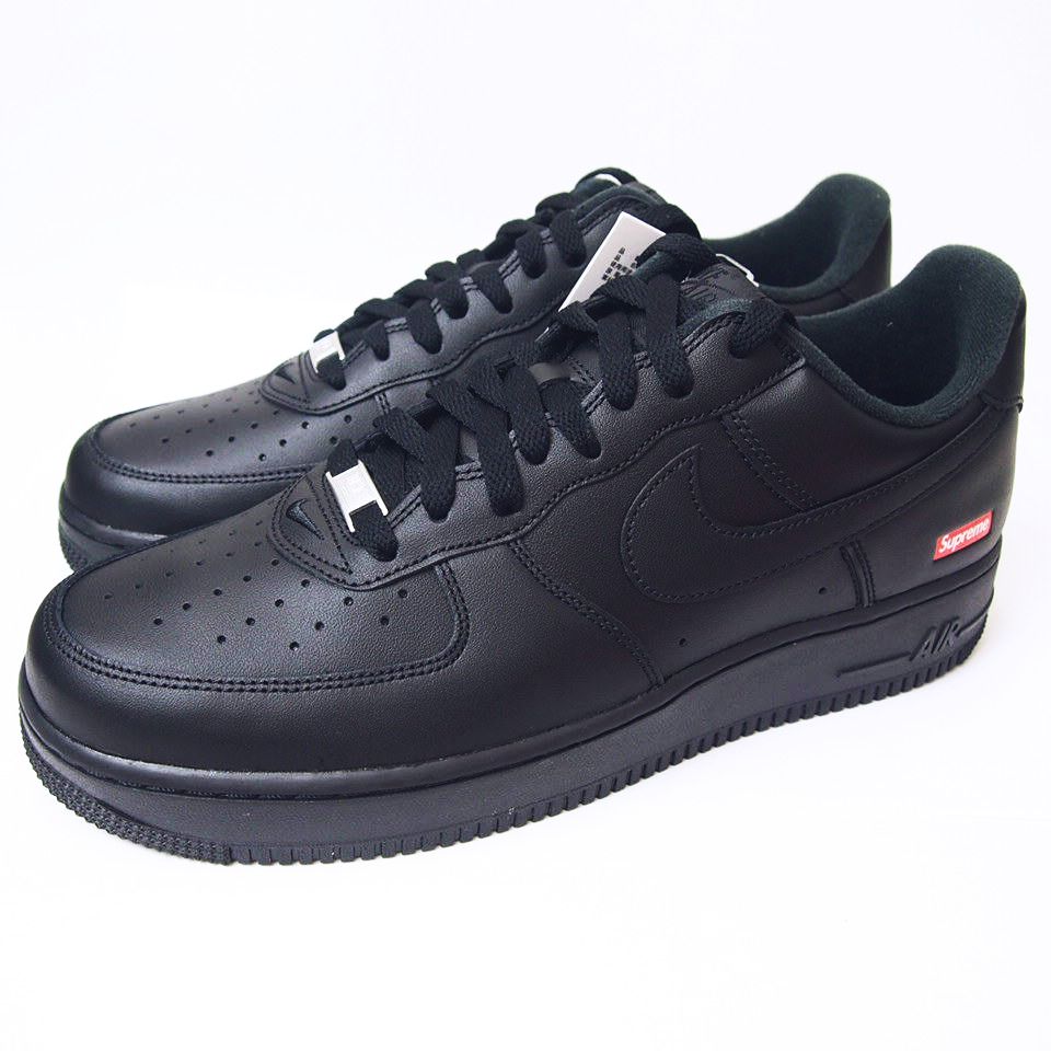 未使用品 シュプリーム Supreme ss Nike Air Force 1 Low Black Cu9225 001 28cm Us10 黒 ブラック ナイキ エアフォース ワン 靴スニーカー メンズ 066 ベクトルパーク