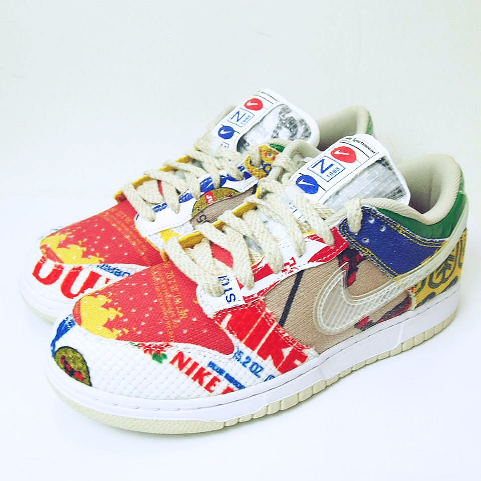 未使用品 ナイキ NIKE ☆AA☆Dunk Low SP City Market DA6125-900 US7 