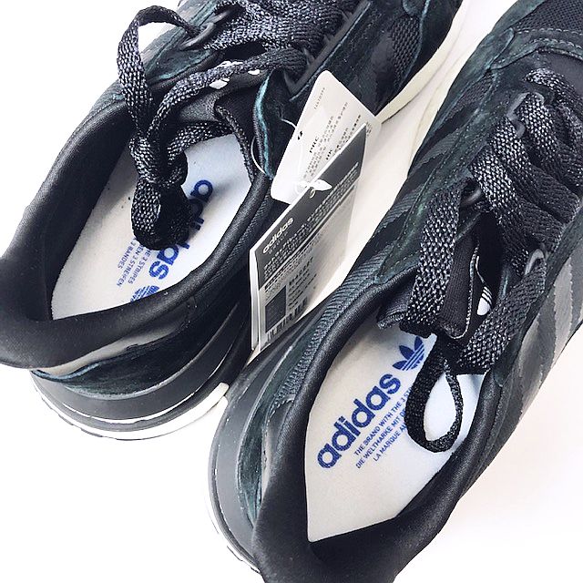 adidas Originals - 【新品未使用】adidas 黒 リブ編み レッグ