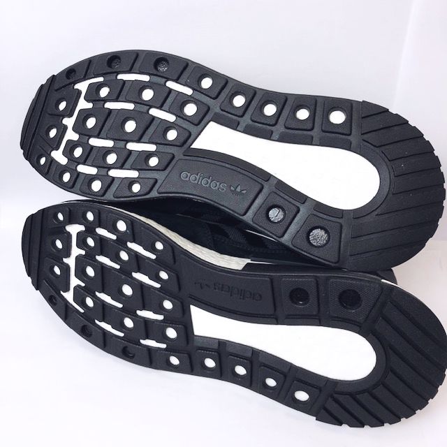 ラスト品！【新品未使用】adidas 黒 リブ編み レッグウォーマー　アディダス adidas Originals - 【新品未使用】adidas 黒 リブ編み レッグ