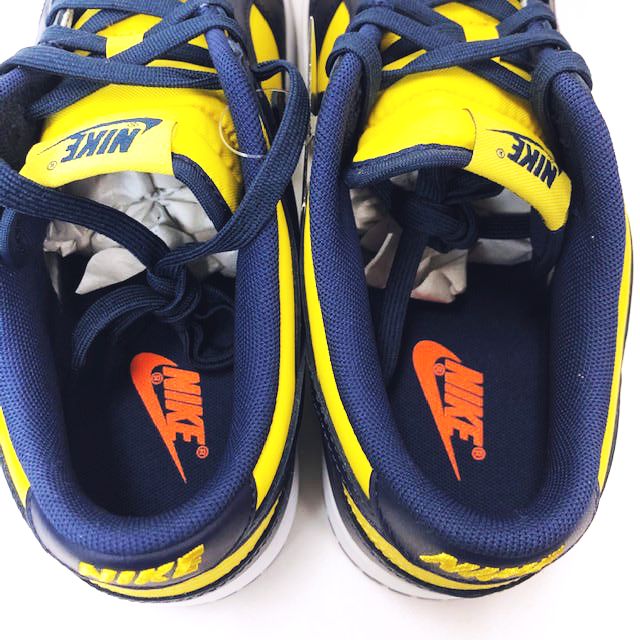 未使用品 ナイキ NIKE Dunk Low Michigan DD1391-700 US9.5 27.5cm  