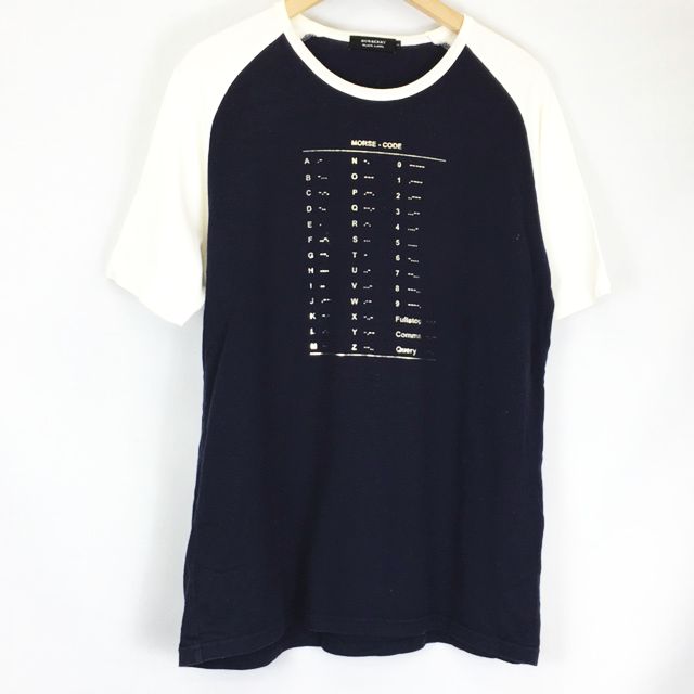 バーバリーブラックレーベル BURBERRY BLACK LABEL モールスコード