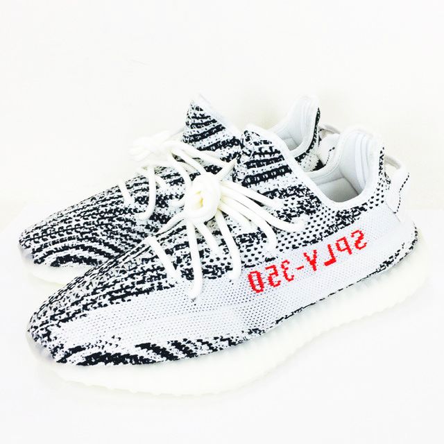 未使用品 アディダスオリジナルス Adidas Originals Yeezy Boost 350 V2 Zebra Cp9654 Us8 26cm イージーブースト 350 V2 ゼブラ スニーカー 靴 メンズ 066 ベクトルパーク