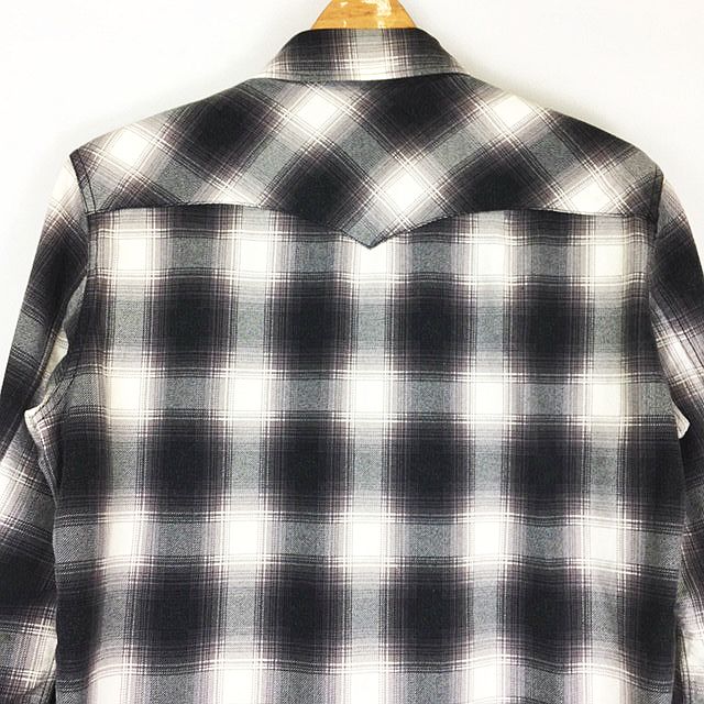 ナンバーナイン NUMBER (N)INE 07AW LOVE期 オンブレ チェック  