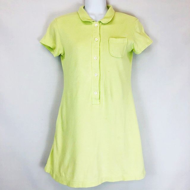 ザ スコッチ ハウス The Scotch House ワンピース 半袖 コットン ライムグリーン 150a キッズ 066 ベクトルパーク