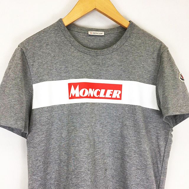 モンクレール MONCLER 19AW ライン ボックスロゴ 半袖 Tシャツ 