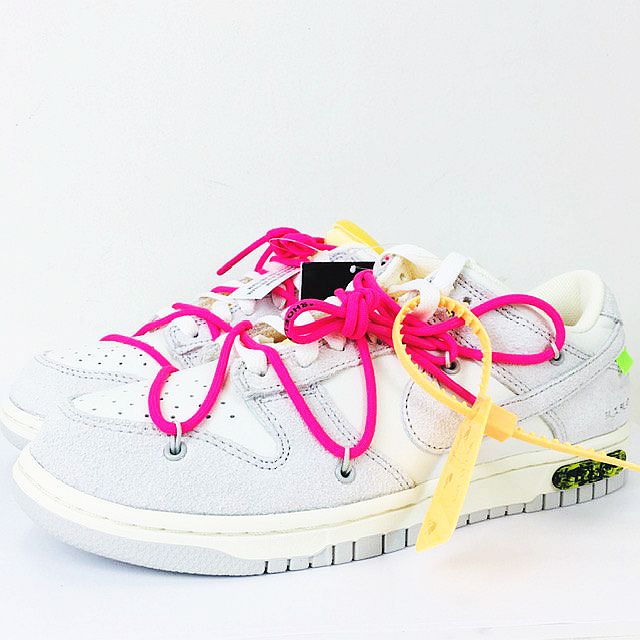 未使用品 ナイキ NIKE ☆AA☆ Off-White Dunk Low The 50 Collection 