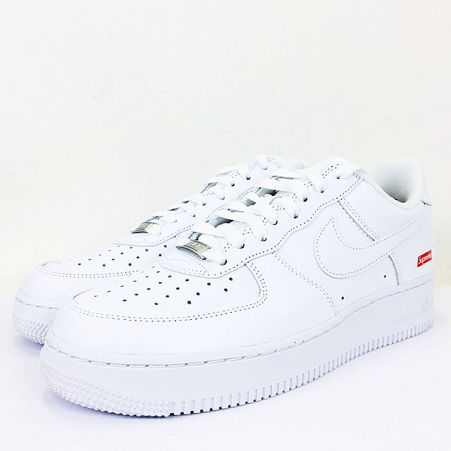 未使用品 シュプリーム SUPREME ☆AA☆Nike Air Force 1 Low White 