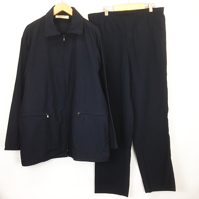 エンポリオアルマーニ EMPORIO ARMANI ナイロン セットアップ ジップ 