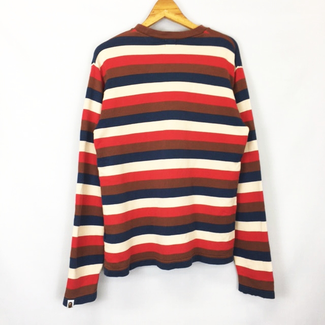 A BATHING APE 長袖カットソー A BATHING APE 長袖カットソー ホワイト エイプ ロンT - メルカリ