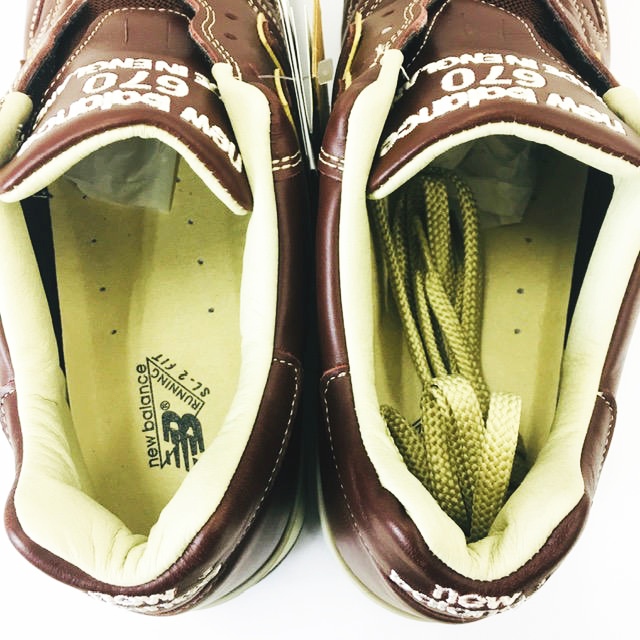 未使用品 ニューバランス NEW BALANCE M670 BRN Made in ENGLAND 