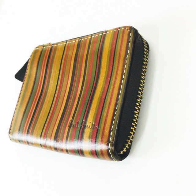 KO840ポールスミス コインケース パスケース 873-219 L字ファスナー