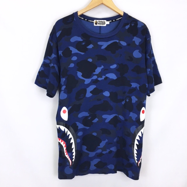 アベイシングエイプ A BATHING APE CAMO SIDE SHARK カモ 迷彩 