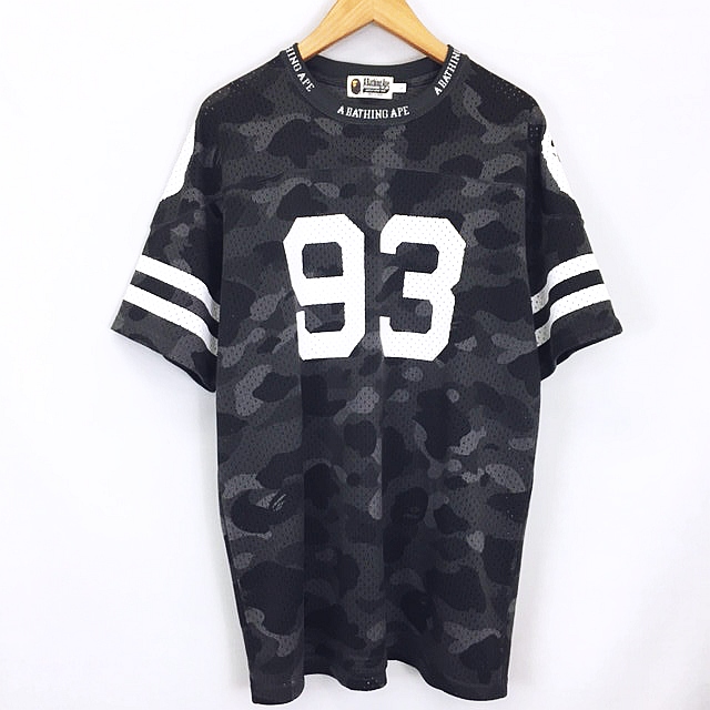 アベイシングエイプ A BATHING APE 18SS カモ 迷彩柄 メッシュ 