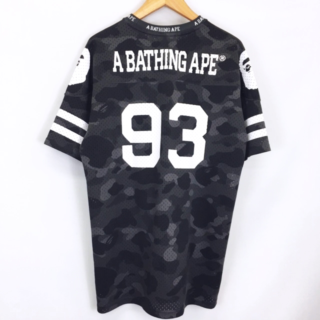 アベイシングエイプ A BATHING APE 18SS カモ 迷彩柄 メッシュ 