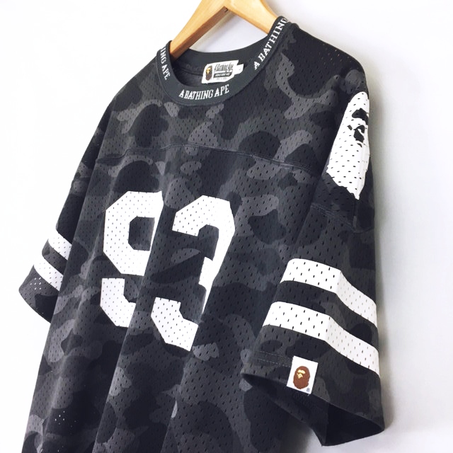 アベイシングエイプ A BATHING APE 18SS カモ 迷彩柄 メッシュ
