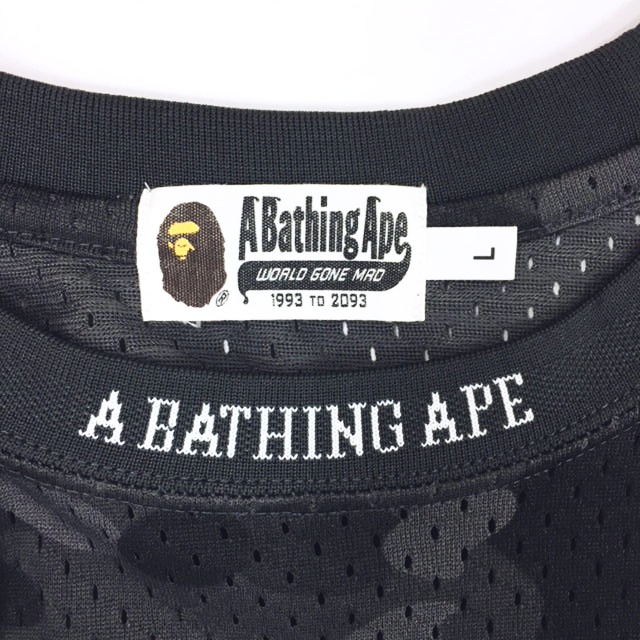 アベイシングエイプ A BATHING APE 18SS カモ 迷彩柄 メッシュ