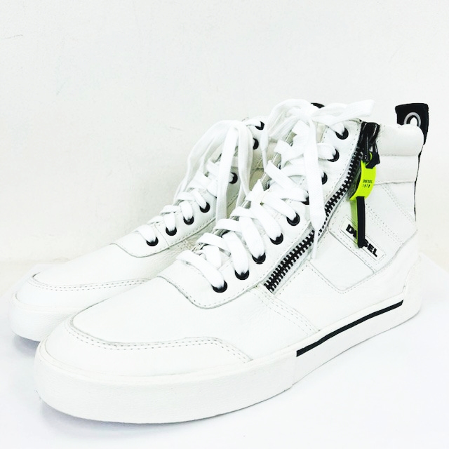 ディーゼル DIESEL ☆AA☆ S-DVELOWS レザー サイドジップ ハイカット  