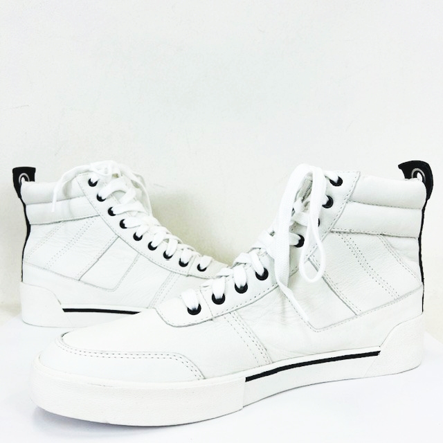 ディーゼル DIESEL ☆AA☆ S-DVELOWS レザー サイドジップ ハイカット  