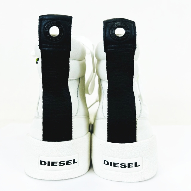 ディーゼル DIESEL ☆AA☆ S-DVELOWS レザー サイドジップ ハイカット 