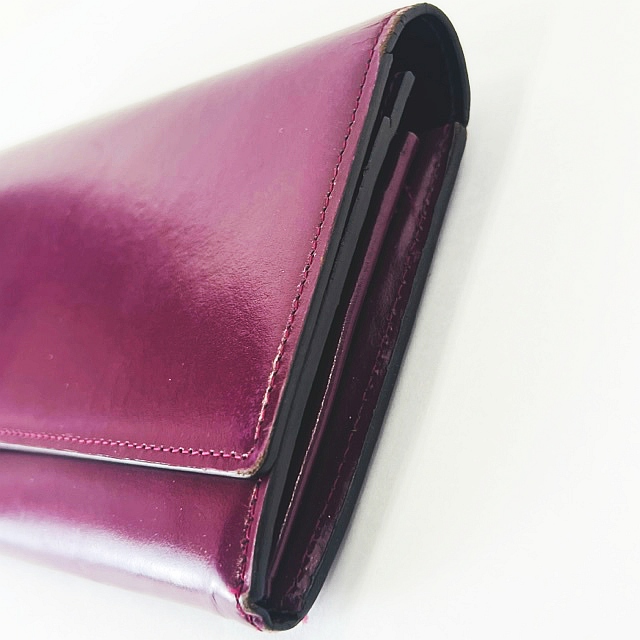 ヴィヴィアンウエストウッド 長財布 ワインレッド パテント V002 ヴィヴィアン ウエストウッド Vivienne Westwood 財布 長財布