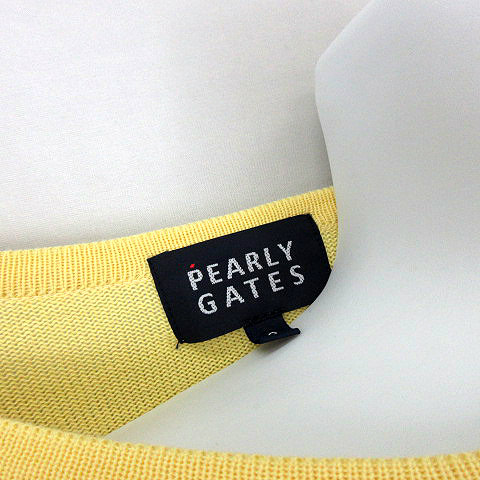 パーリーゲイツ PEARLY GATES コットン ニット カーディガン